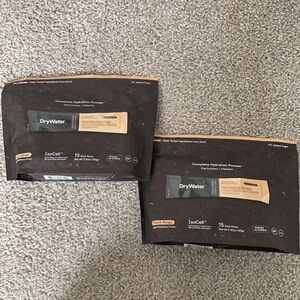 2 bags DryWater peach mango